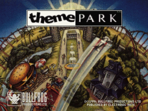 Theme Park title screen for 3DO